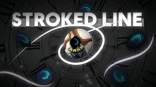 Stroke line Animation - Alightmotion tutorial.