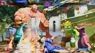 【スト6】春麗 VS ザンギエフ
