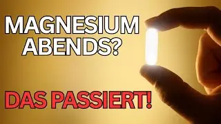 Magnesium Wirkung Warum du es abends nehmen solltest &ndash; besser schlafen & abnehmen