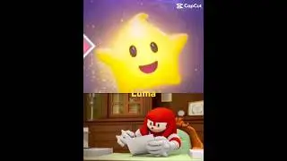 Knuckles approves super Mario galaxy movie characters