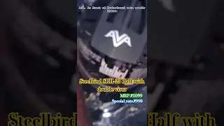 Steelbird SBH-23 Half with Double visor | #creator_mayank_sunhare #newsong #song #punjabisong #yaari