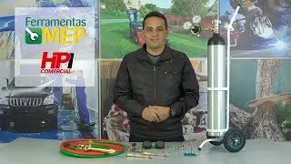 Conjunto de solda PPU Aluminio sem botij&atilde;o de GLP