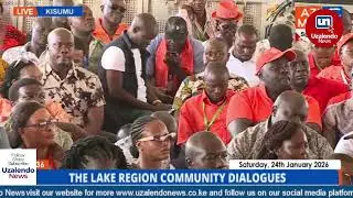 CS Opiyo Wandayi Remarks During Kisumu Lake Community Dialogues - FULL