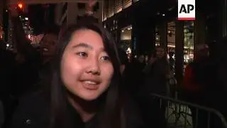 Raw: Second Night of NYC Anti-Trump Protests