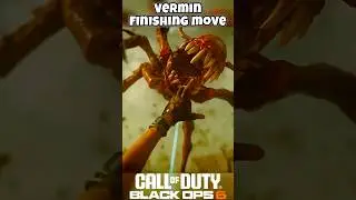 Vermin Finishing Move on BO6 Zombies 🧟&zwj;♀️ #Shorts #BlackOps6
