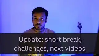 Unfiltered Conversation - took a break, some challenges, next videos