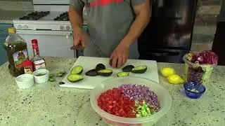 Greek Freak Cucumber Salad - Paleo Cooking with Nick Massie