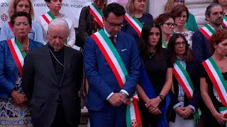 Vicenza, un momento di raccoglimento per ricordare le due donne uccise dall'ex compagno
