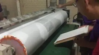 UV white color painting machine for MDF