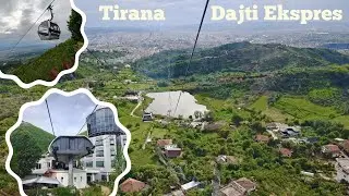 Dajti Ekspres Tiranë (Seilbahn in Tirana) Citytrip Albanien Vlog