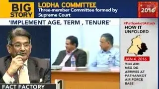 Lodha Panel Recommends many Changes For Indian cricket