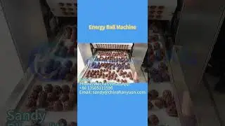 Nutrition Ball Equipment Energy Ball Making Machine Chocolate Energy Ball Production Line#energyball