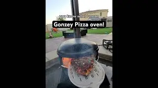 Gonzey Pizza Oven!#diy #pizza #food #cooking