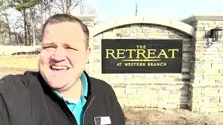 New 55+ community Construction starting NOW! The Retreat at Western Branch