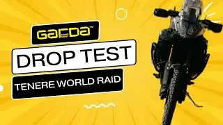 Yamaha Tenere World Raid - drop test | GARDA Equipment crash bars