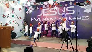 we wish you a Happy Christmas dance By Eden AG Church Tirupur