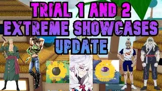 TRIAL 1 AND 2 EXTREME MODE LIVE STREAM + ALL SHOWCASES
