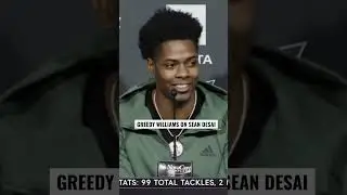 EAGLES GREEDY WILLIAMS ON SEAN DESAI DEFENSE #shorts