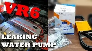 VR6 Vesipumpun vaihto - Golf mk3 VR6 Ep23