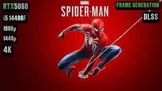 Marvel's Spider-Man RTX 5060 FPS TEST | Spider-Man PC RTX 5060 & i5 14400F Benchmark