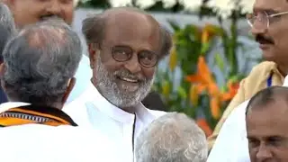 Super Star Rajinikanth and His Wife Latha Visuals @ Narendra Modi's Oath Taking Ceremony as PM