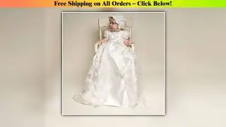 Christening Long Dresses Baby Baptism Dress for Birthday Newborn Girl Spring Clothes Outfit with