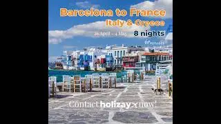 Barcelona France Italy and Greece Adults-only Cruise