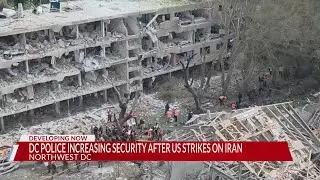 DC police increasing security after US strikes on Iran