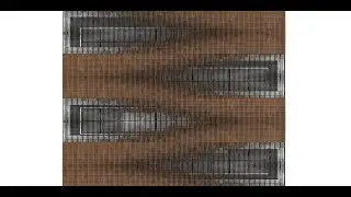 3d modeling a dynamic brick pattern facade using Sketchup