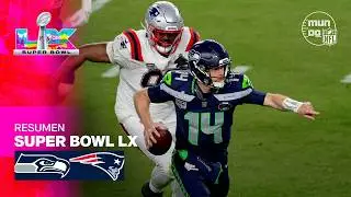 Seattle Seahawks vs. New England Patriots | Super Bowl 2026 | Resumen en espa&ntilde;ol | NFL Highlights