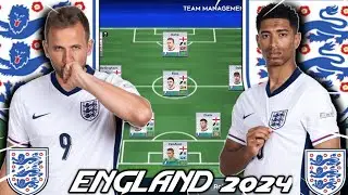 England New update kit & Squad EURO 2024 | Dls 19