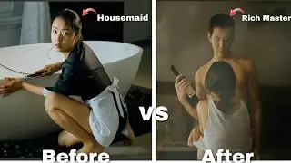 A Rich Man Cheats His Wife With A Hot Innocent Maid, Then Dumps Her And Coldly Offers Her Money. 