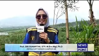 UB PERLUAS PENGHIJAUAN, TANAM RATUSAN POHON DORONG GREEN CAMPUS - NEWSPOINT