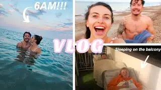 6AM Swim, Balcony Sleeping & Addressing Hate! | SUMMER VLOG | Imogenation