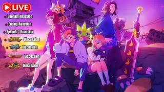🔴 Digimon: Beatbreak (Dejimon Bitobureiku) Episode 1 LIVESTREAM WATCHALONG | #digimon | #toei #hulu