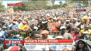 Nasa leaders to hold last rally at Nairobi's Uhuru Park