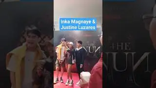 Inka Magnaye and Justine Luzares at The Nun 2 Special Screening