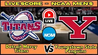 🔴 Detroit Mercy Titans vs Youngstown State Penguins | NCAA Men&rsquo;s Basketball | Live Score December 29
