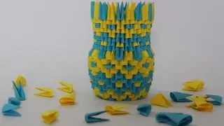 How To: 3D Origami Pen Holder