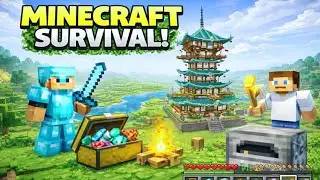 Minecraft survival ep 1 | minecraft survival series | minecraft survival world