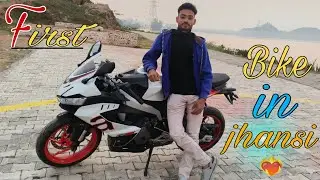 First bike in jhansi ❤️‍🔥// apni jhansi ki phle bike #jhansi #jhansibike #jhansifirstbike #rs457 😇