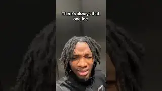 That one loc #locs #loccommunity #dreads #locjourney #dreadlocks #relatable