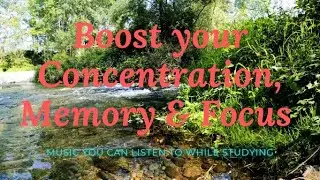 Boost your Concentration, Memory and Focus + Study Music + Relaxing Music + Ambiance Music #002
