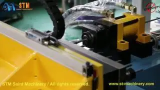 STM the most accurate tube end forming machine, 8 station tube expanding machine