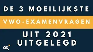 De 3 moeilijkste vwo-examenvragen Nederlands uit 2021 uitgelegd!