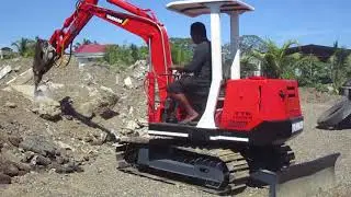 Actual Performance of Backhoe Yanmar YTB1200S-H with breakerline