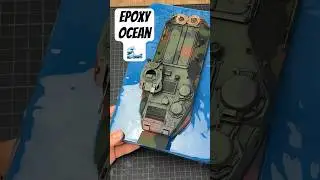 Jak stworzyć ocean za pomocą żywicy epoksydowej do dioramy U.S. Marines AAVP7A1 w skali 1/35