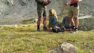 La nostra attrezzature per trekking di più giorni in 🏕