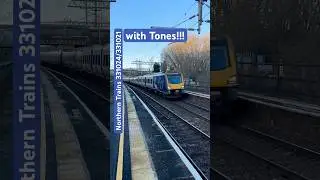 Northern Trains. 331024/331021 on 1Y68 Buckshaw Parkway to Manchester Airport with Tones! @ Clifton.