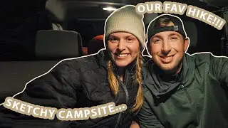 ARIZONA VLOG pt. 2 in an escape campervan | subway cave hike and horseshoe bend!!!